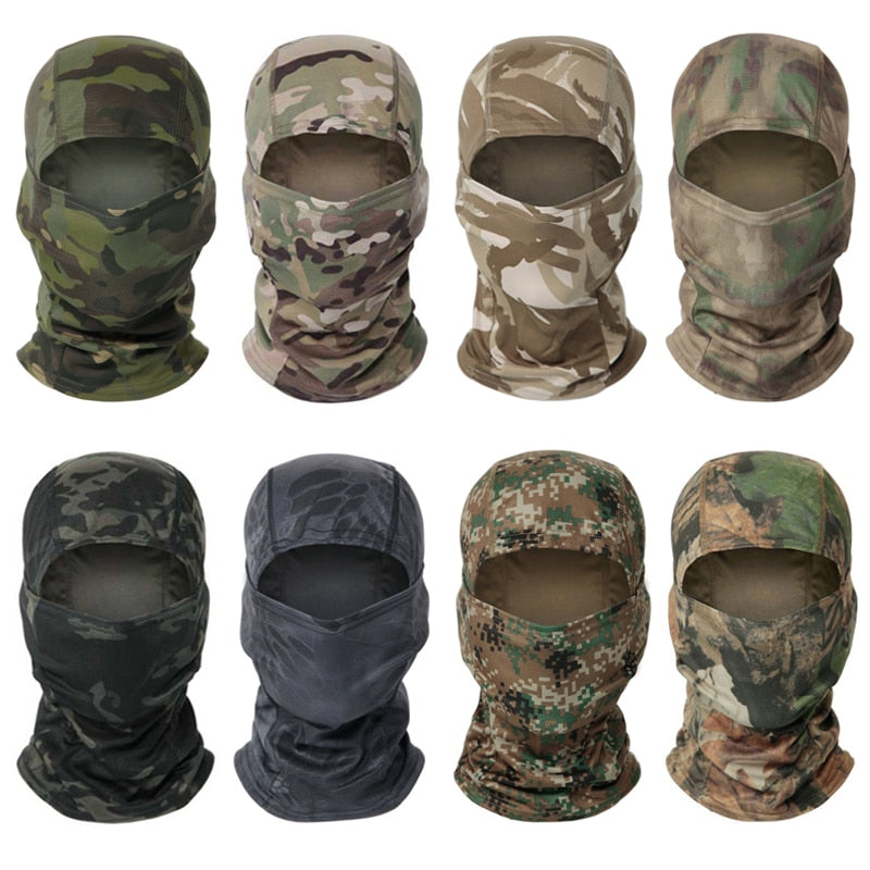Tactical Camouflage Full Face Mask